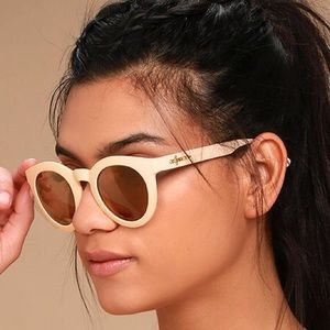 CRAP EYEWEAR THE T.V. EYE PINK MIRRORED SUNGLASSES